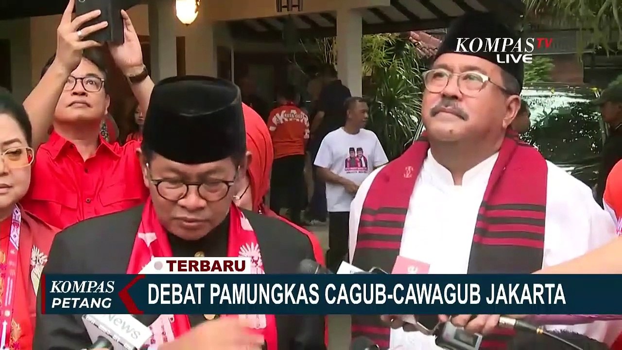 Pramono Anung dan Rano Karno Siap Hadapi Debat Ketiga Pilgub Jakarta 2024