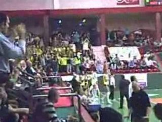 Telekom-Fenerbahçe Yarı Final Maçı 4.Set Sonu