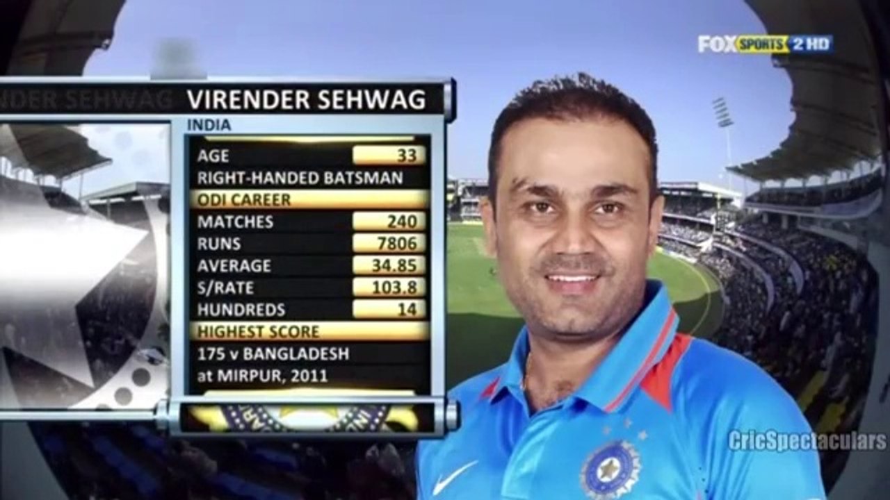 Virender Sehwag 219 vs West Indies 4th Odi 2011 , Indore Extended Highlights