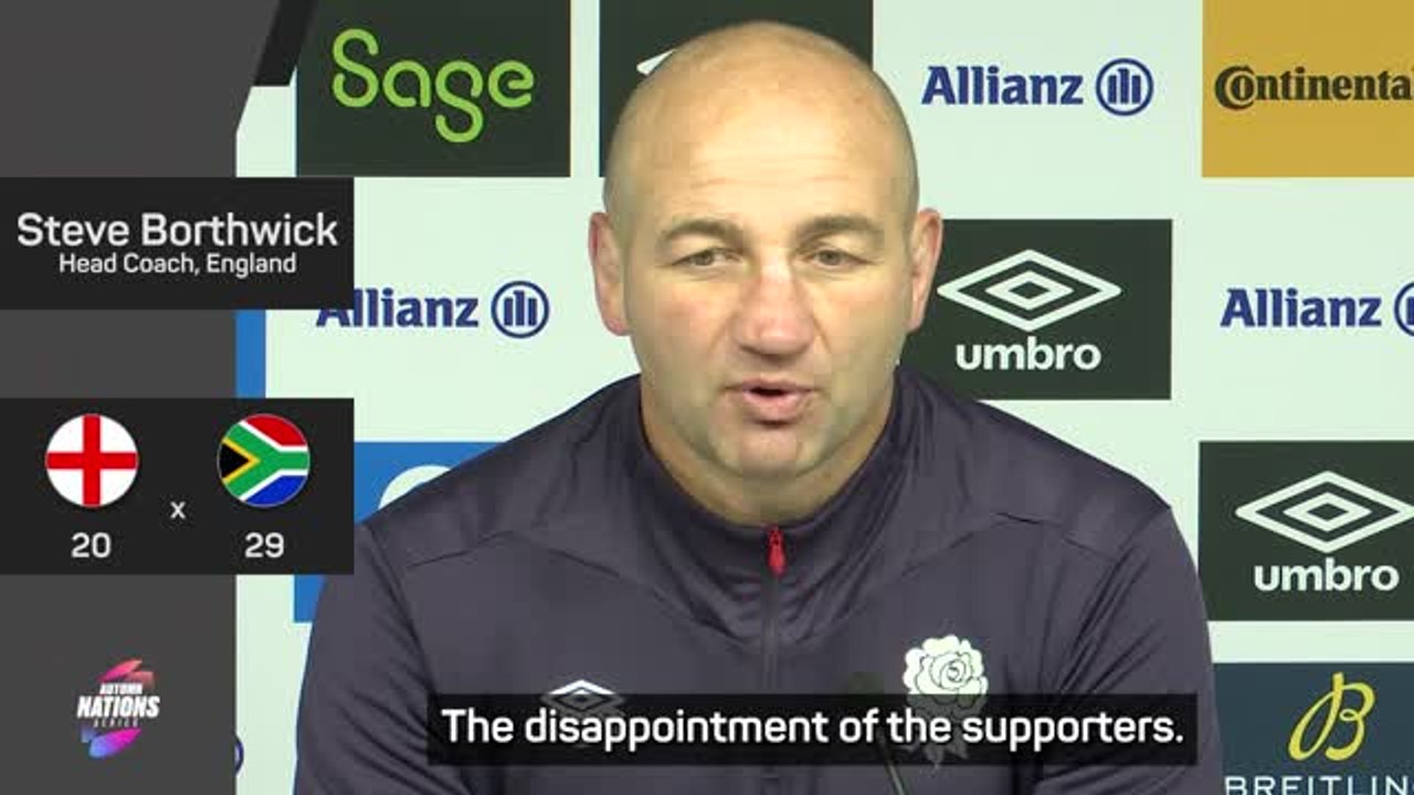 England must suffer 'challenging and painful days' to improve - Borthwick