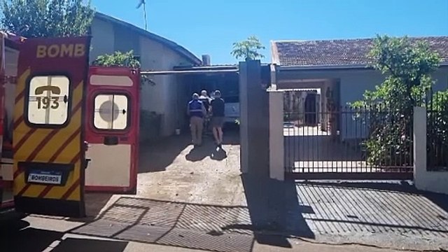 Siate atende vítima de queda de plano elevado no Bairro Guarujá