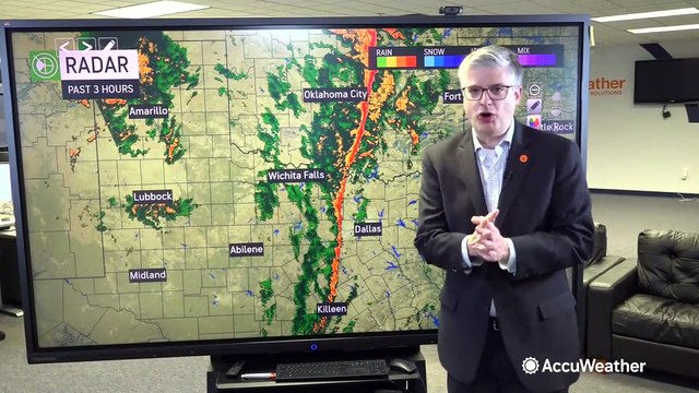 Storms, damaging winds threaten South Central states