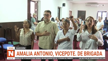 Laura Rojas fue elegida presidenta de la Brigada Parlamentaria Cruceña