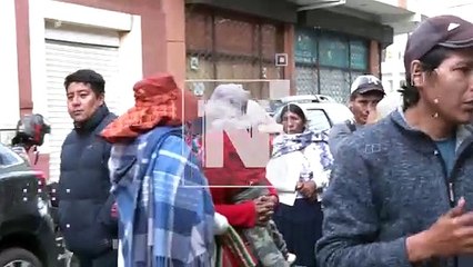 Protestas en puertas de Emapa por falta de arroz, anuncia regularización desde mañana