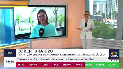 Cúpula do G20 discute transição energética em primeiro dia de reunião