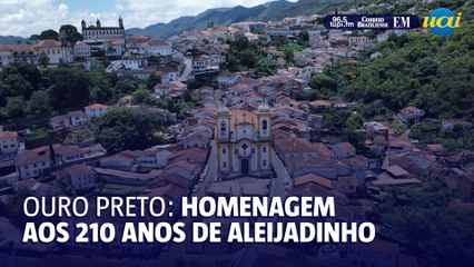Sinos em Ouro Preto Sinos fazem homenagem os 210 anos da morte de Aleijadinho