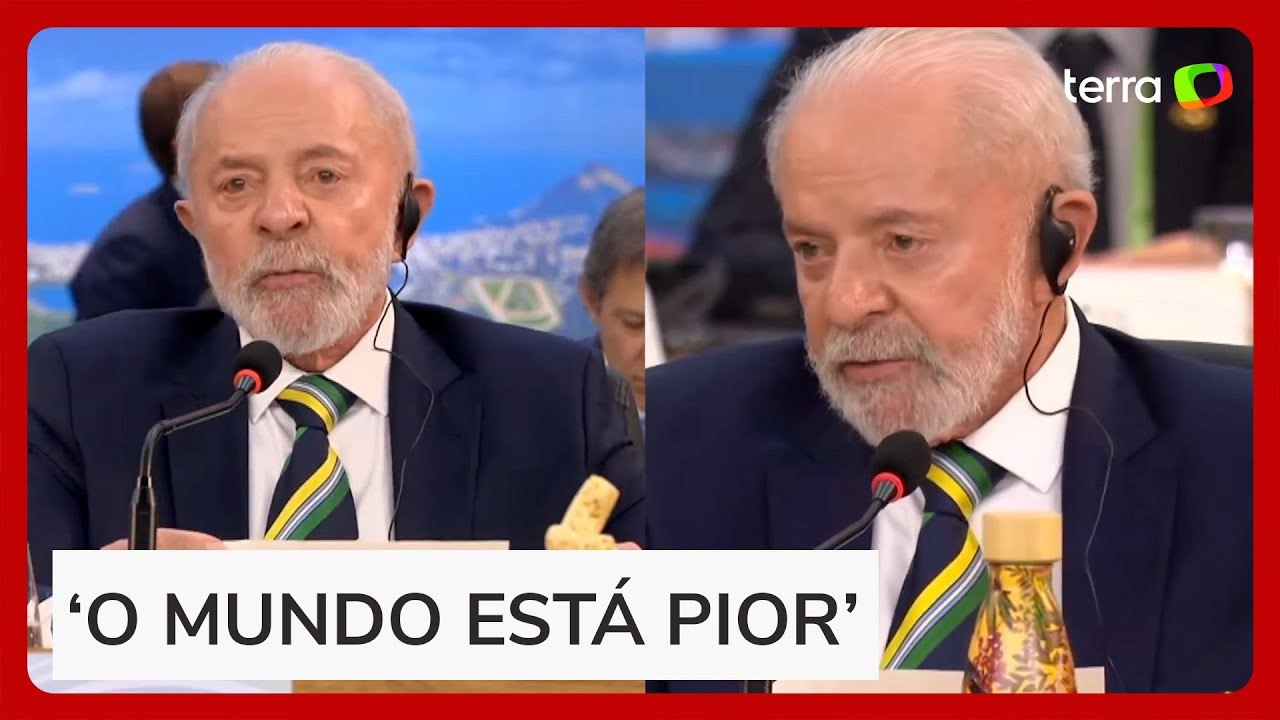 Assista à íntegra do discurso de Lula na abertura do G20 no Rio de Janeiro