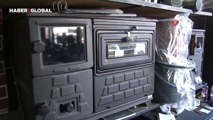 Yılın modası şömineli önü siyah sobalar