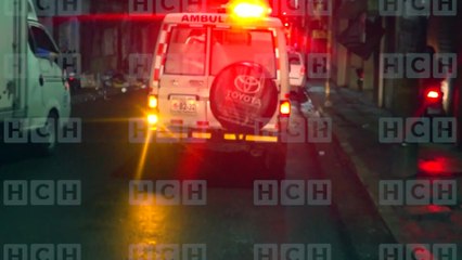 Motociclista casi muerte al impactar con un vehículo en Comayagüela