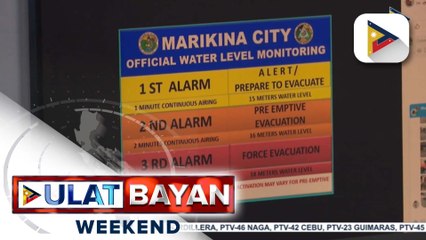 Bukod sa LGU, tuloy-tuloy rin ang paghahanda ng mga residente para hindi maipit sa baha kung tataas ang level ng tubig sa Marikina River