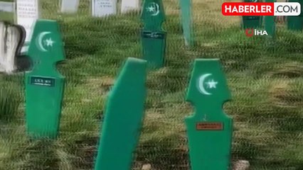 Bosna-Hersek'te Göçmen Mezarlığı Açıldı