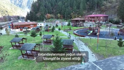 Karadeniz'in incisi Uzungöl'de bu manzara tarih olacak