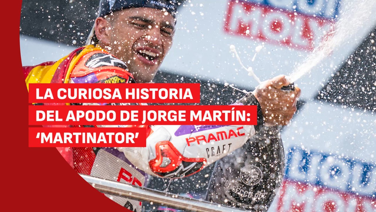La entrañable historia del apodo 'Martinator' de Jorge Martín, campeón ...