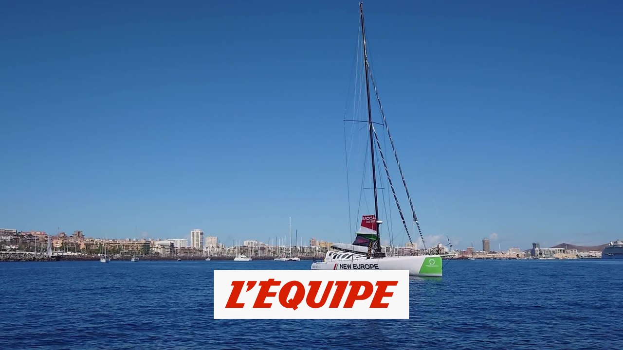 Weöres, dernier, s'est arrêté aux Canaries pour réparer ses voiles - Voile - Vendée Globe