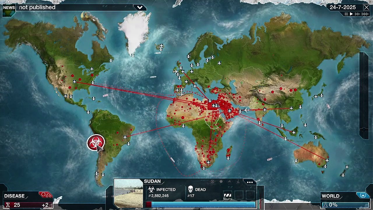 Plague Inc: Evolved (PC) | Part 2: Virus | No Commentary