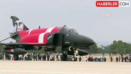 F-4E Phantom II Uçaklarının Hava Kuvvetleri'ne Girişi 50. Yılını Kutladı