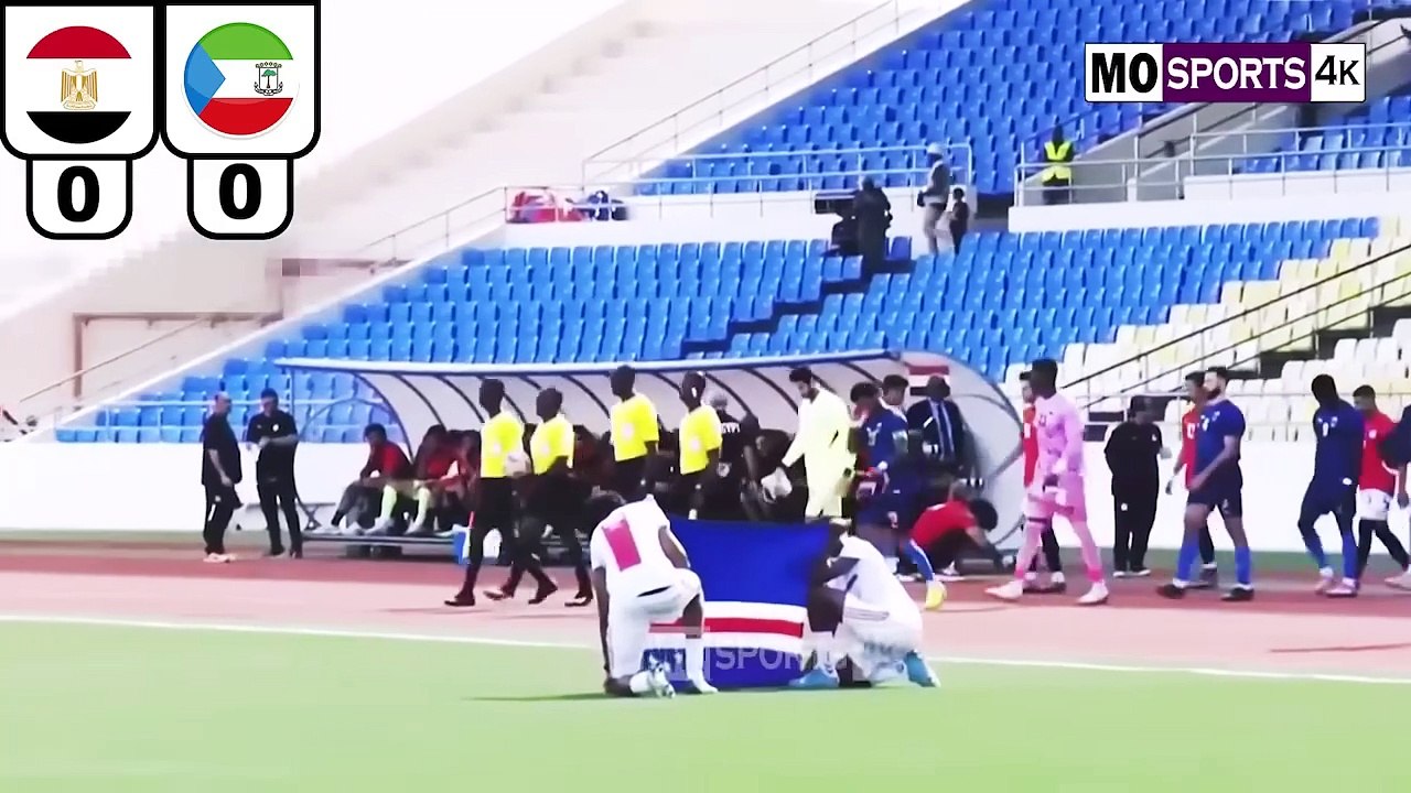 ملخص مباراة مصر والرأس الاخضر اليوم 1-1 اهداف مباراة مصر اليوم