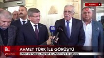 Davutoğlu, Mardin'de Ahmet Türk ile görüştü