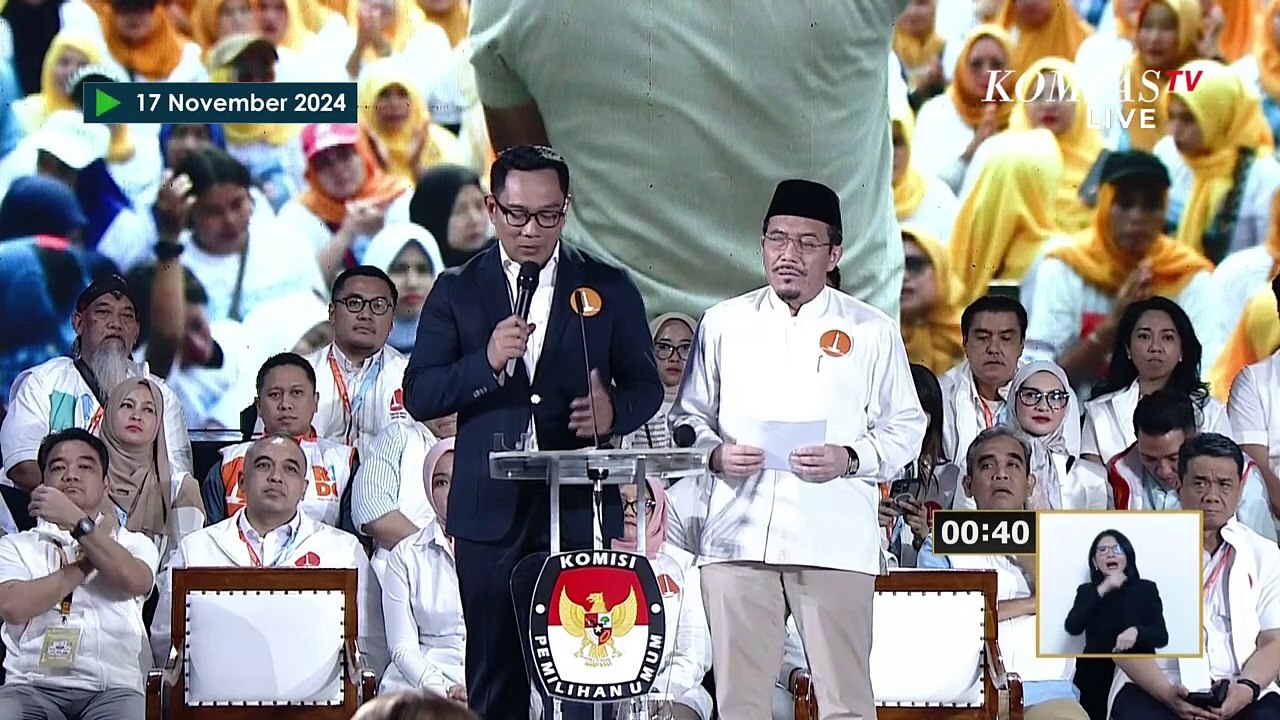 [FULL] Janji RK-Suswono, Dharma-Kun, Pramono-Rano Jika Nanti Terpilih jadi Gubernur dan Wagub