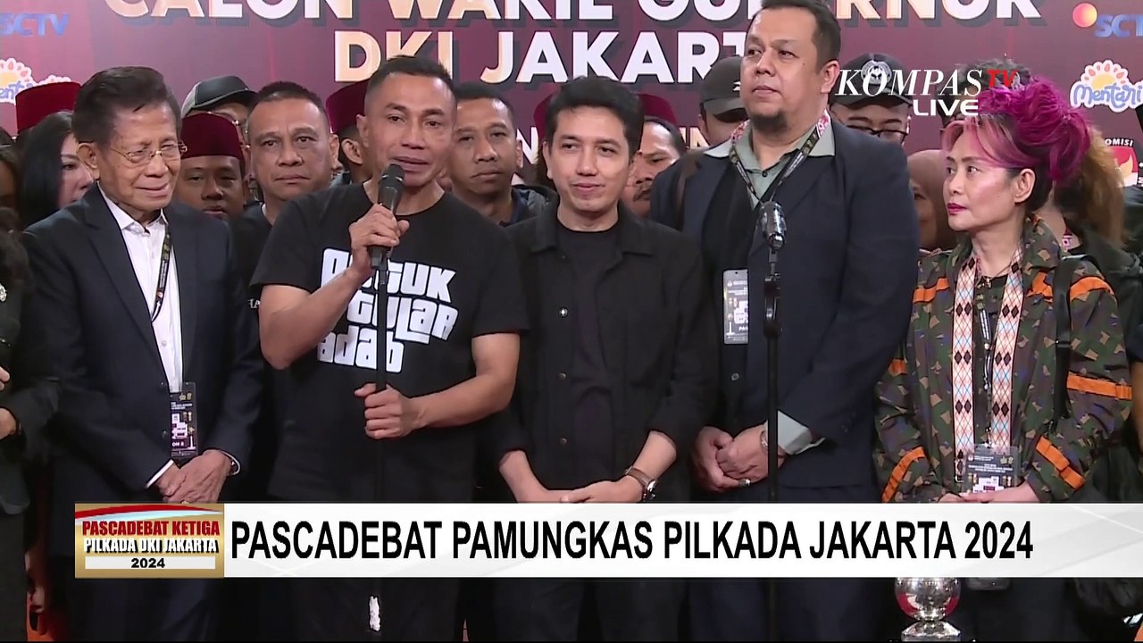 Usai Debat Pamungkas Pilkada Jakarta, Dharma-Kun: Biarlah Nanti Rakyat yang Menentukan
