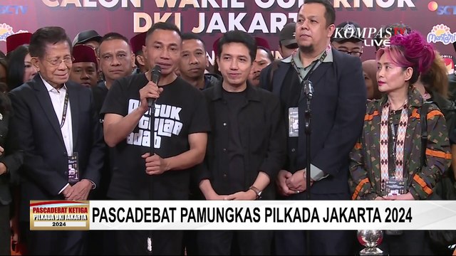 Usai Debat Pamungkas Pilkada Jakarta, Dharma-Kun: Biarlah Nanti Rakyat yang Menentukan