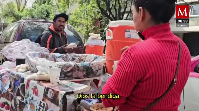 La Reina de las Abejas': Cientos de abejas se reúnen en puesto de la CdMx