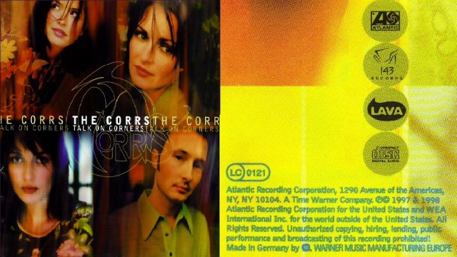 THE CORRS — Paddy McCarthy (Instrumental) | from The Corrs: “Talk On Corners” | (1997 & 1998) | (CD audio) | (Lyrics)
