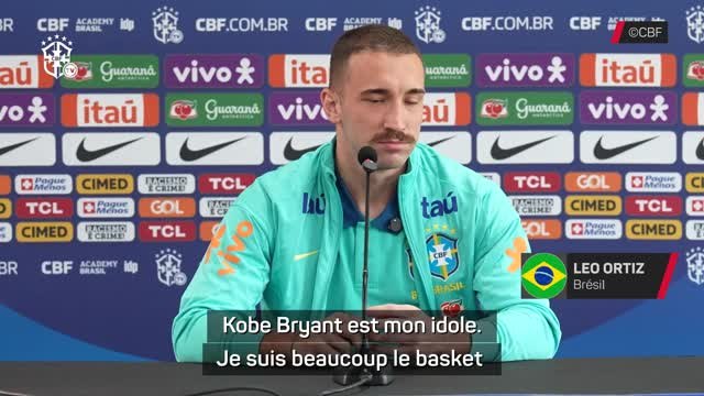 Brésil - Ortiz : Kobe Bryant est mon idole