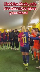 Histórica Alexia, tercera máxima goleadora del FC Barcelona