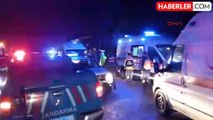 Malatya'da saman yüklü TIR devrildi: 1 polis şehit, 1 polis yaralı