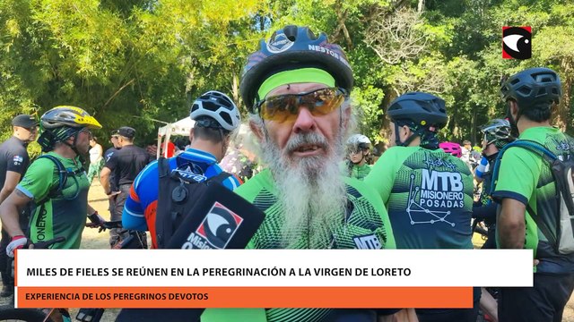 Miles de fieles se reúnen en la peregrinación a la Virgen de Loreto