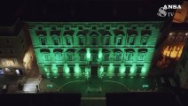 Palazzo Madama si illumina di verde contro il tumore alla cervice uterina