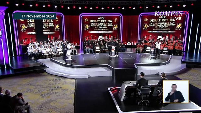 Debat Ridwan Kamil vs Dharma Bahas Cihampelas Walk saat Debat Pamungkas Pilgub Jakarta