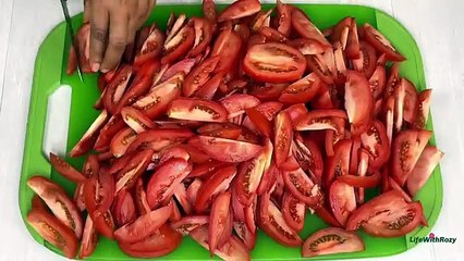 How to make tomato powder for two way