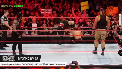 FULL MATCH_ Reigns vs. Owens vs. Rollins vs. Jericho vs. Strowman_ Sports & Games