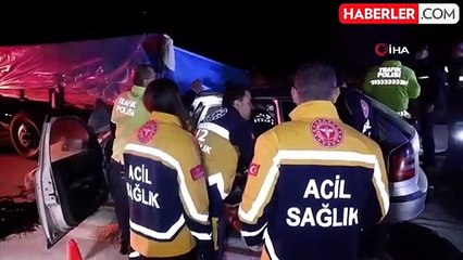 Edirne'de Traktörle Çarpışan Otomobildeki Sürücü Hayatını Kaybetti
