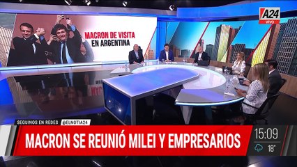 🔴REUNIÓN ENTRE MACRON Y MILEI: LOS DETALLES DE SU ENCUENTRO