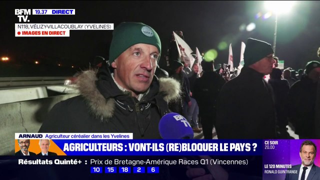Mobilisation des agriculteurs: On ira à Paris si personne ne nous écoute , met en garde Arnaud, agriculteur céréalier