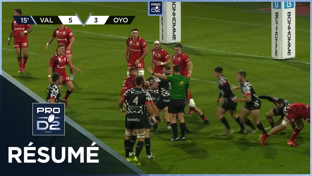 PRO D2 Saison 20242025 J11 Résumé Valence Romans Oyonnax Rugby