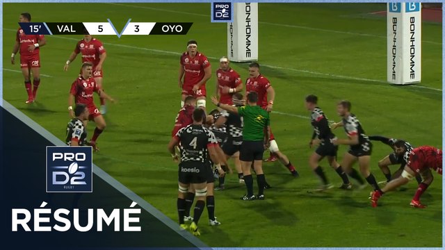 PRO D2 Saison 2024-2025 J11 - Résumé Valence Romans - Oyonnax Rugby