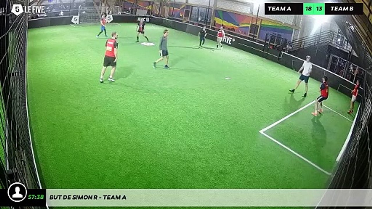 But de Simon R - Team A
