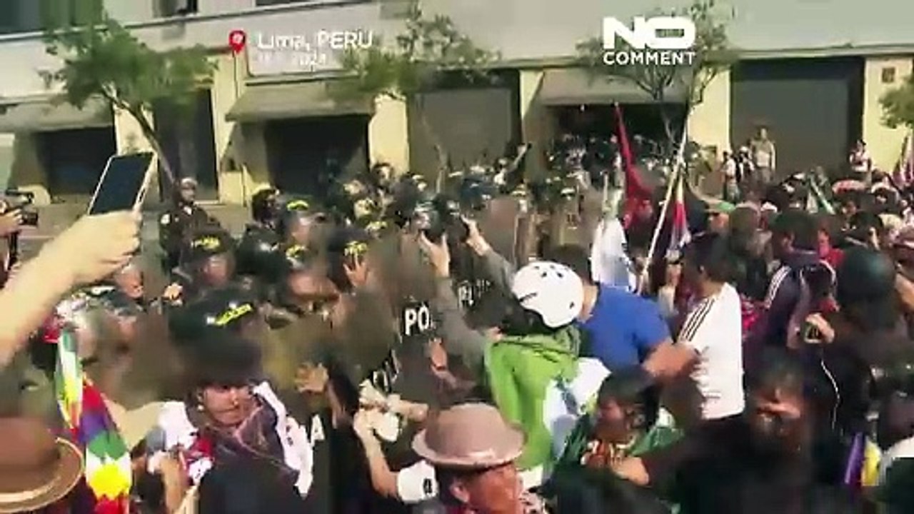 درگیری‌ها در پایتخت پرو در حاشیه نشست سازمان همکاری‌های اقتصادی آسیا و اقیانوسیه