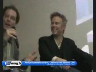 Interview de Philip Rosedale à Paris - Second Life / Linden