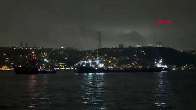 İstanbul-İstanbul Boğazı çift yönlü olarak gemi trafiğine kapatıldı-4/Geniş haber