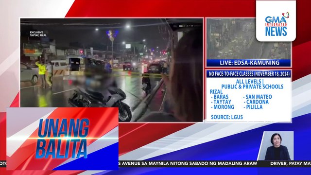 Motorcycle rider, patay matapos sumemplang at magulungan ng jeep; driver, arestado | Unang Balita