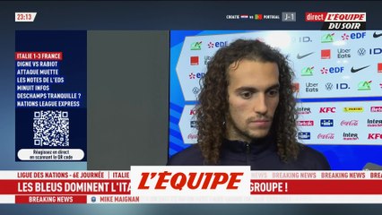 Guendouzi : «Tout le monde s'est arraché» - Foot - Ligue des nations - Bleus
