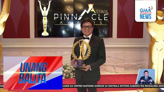 Arnold Clavio, kinilalang Asia's Influential Voice in Filipino Broadcasting sa 2024 Asia's Pinnacle Awards | Unang Balita