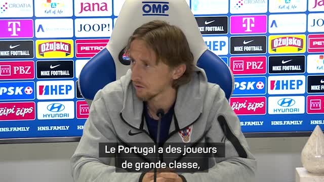Croatie - Modric : Ce sera peut-être encore plus dur d'affronter le Portugal sans Ronaldo
