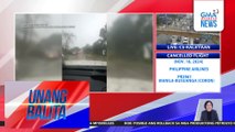 Malakas na hangin at ulan dulot ng Bagyong Pepito, naranasan sa ilang bahagi ng Nueva Vizcaya | Unang Balita