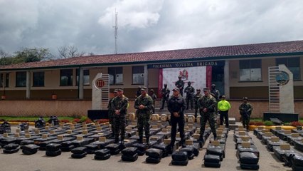 Golpe a las disidencias de las Farc en Cauca: cayó el cargamento de marihuana más grande desde 2017